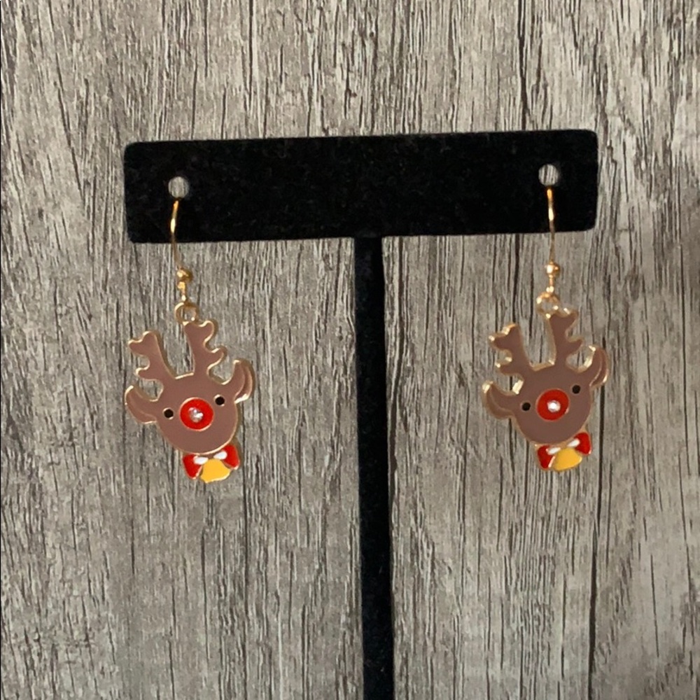 3/$15 Reindeer Earrings - Picture 2 of 4